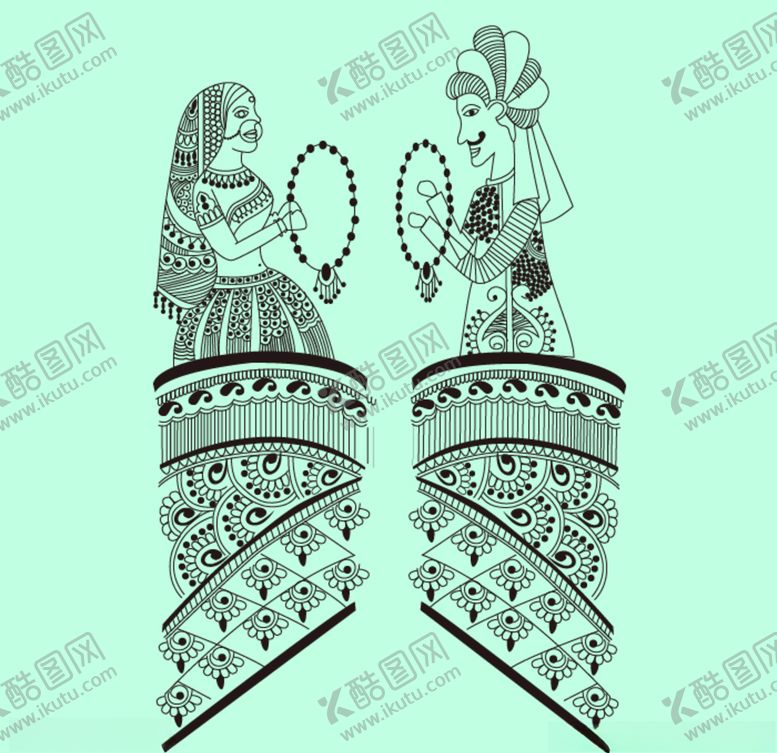 编号：60076610021013173234【酷图网】源文件下载-民族人儿