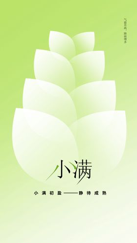 小满海报活动宣传