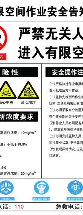 安全告知牌图片