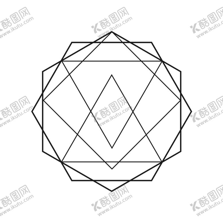 编号：17755105131931494027【酷图网】源文件下载-抽象几何图案