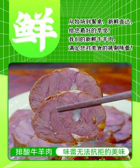 牛肉海报