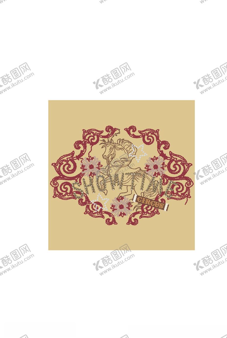 编号：92515910100417447436【酷图网】源文件下载-动物印花