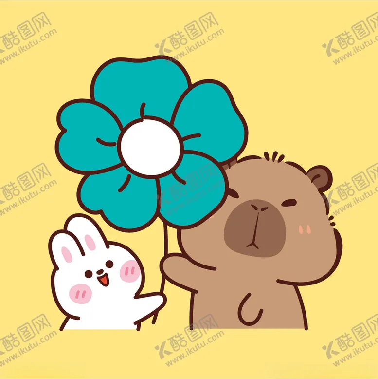 编号：56158502142207047033【酷图网】源文件下载-可爱卡皮巴拉