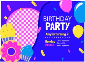 生日邀请函