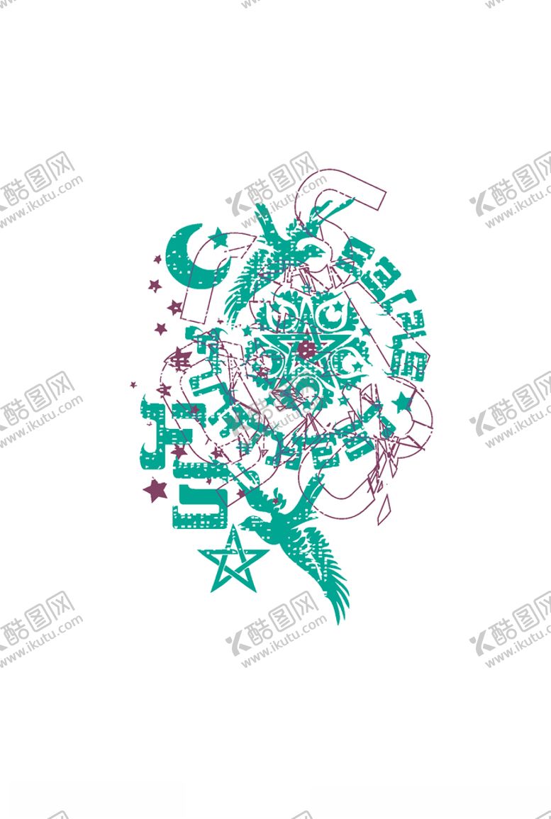 编号：64211107141134151814【酷图网】源文件下载-服装印花