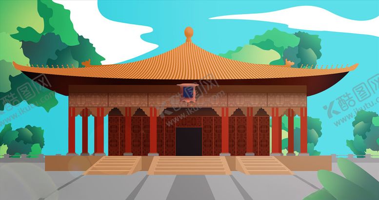 编号：34186404200348137561【酷图网】源文件下载-古风建筑