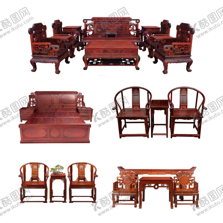 编号：31652910310858511524【酷图网】源文件下载-红木家具