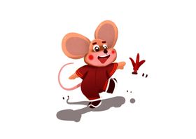 鼠年卡通形象