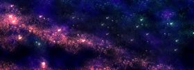 星空背景信息元素未来
