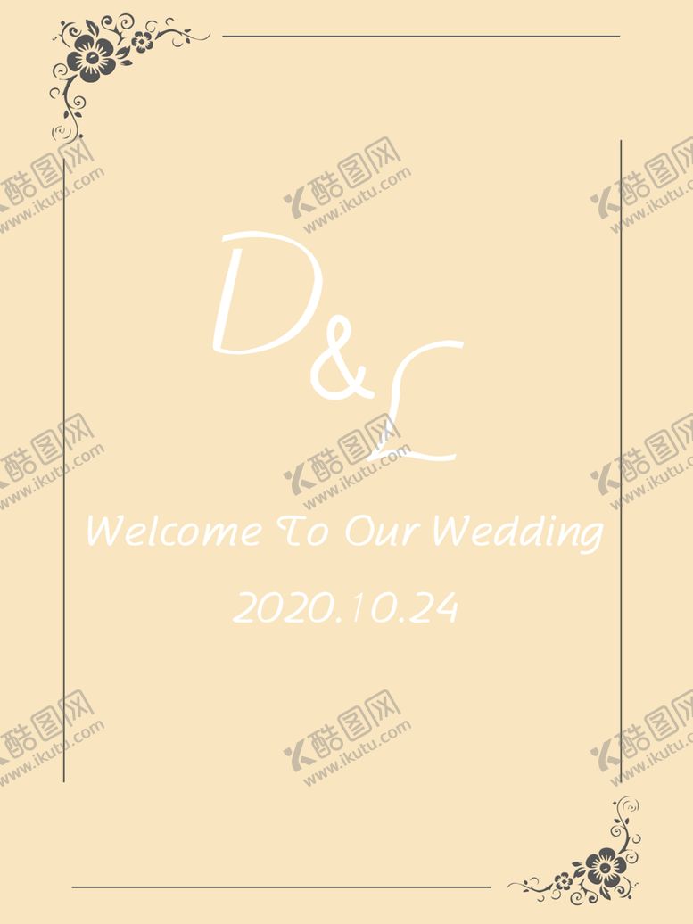 编号：87664904141003004712【酷图网】源文件下载-婚礼海报