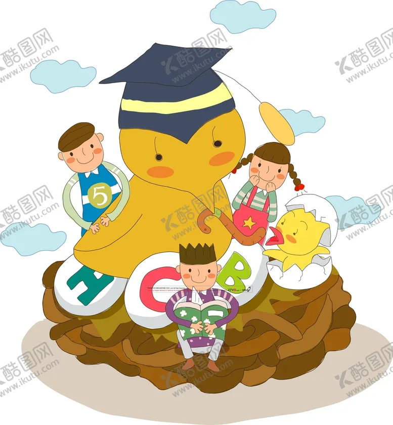 编号：90874509190518167581【酷图网】源文件下载-儿童插画