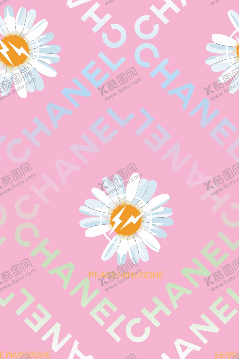 编号：26951910171737078880【酷图网】源文件下载-大牌菊花LV数码字母