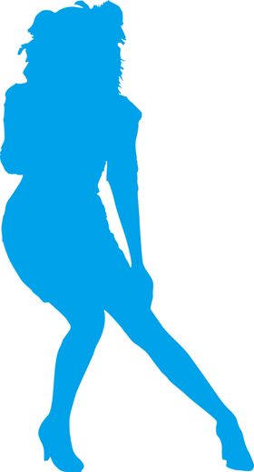 美女剪影