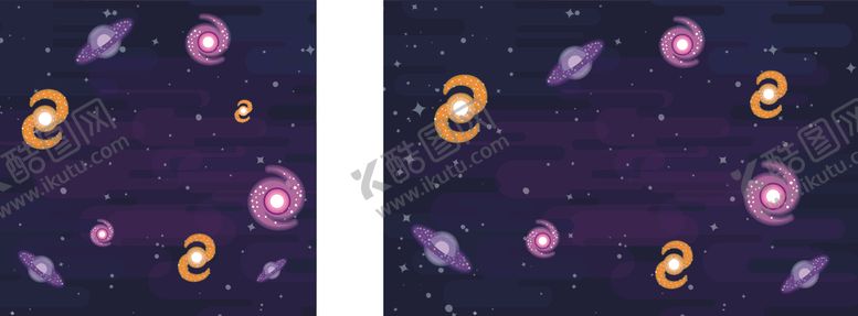 编号：90801409282218461845【酷图网】源文件下载-宇宙插画