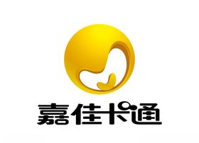 嘉佳卡通电视台标LOGO