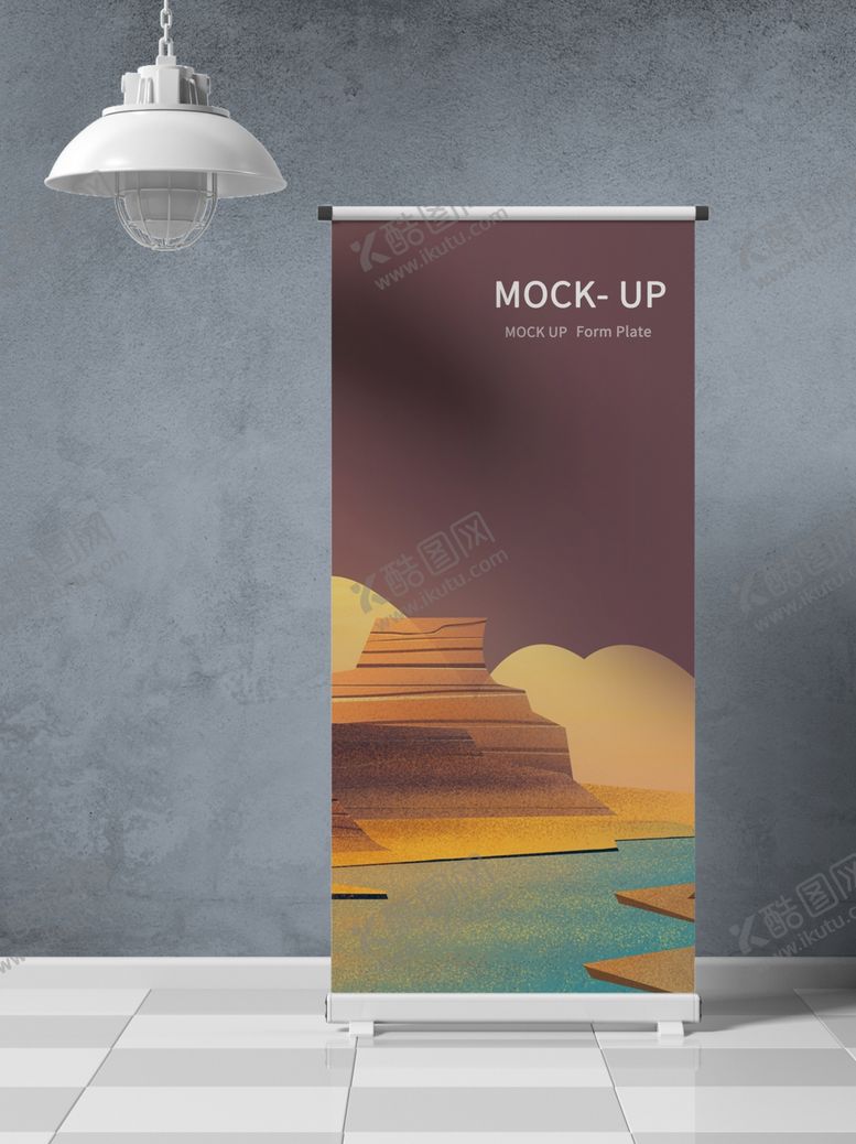 编号：29428609210957163775【酷图网】源文件下载-海报易拉宝展架样机