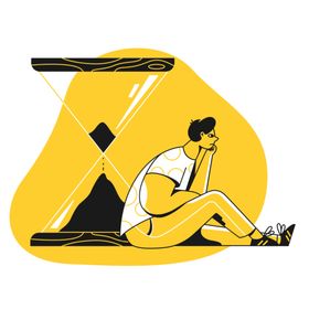 卡通系列插画图片科技产品房屋人物