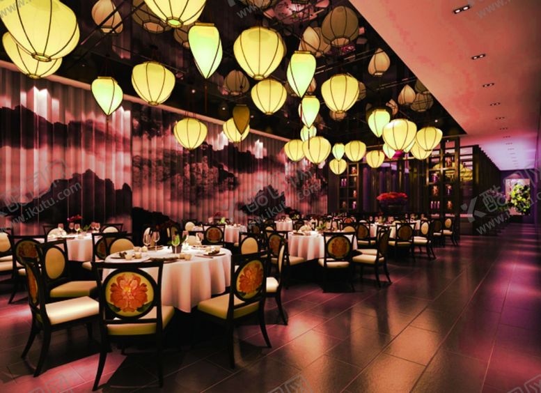 编号：66987310300523282653【酷图网】源文件下载-高度餐厅内景图片