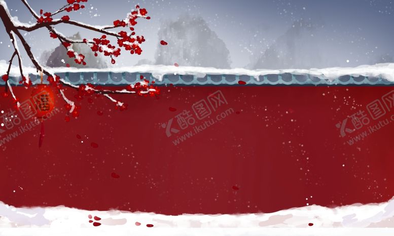 编号：68674207130547014458【酷图网】源文件下载-传统建筑墙檐屋檐插画背景