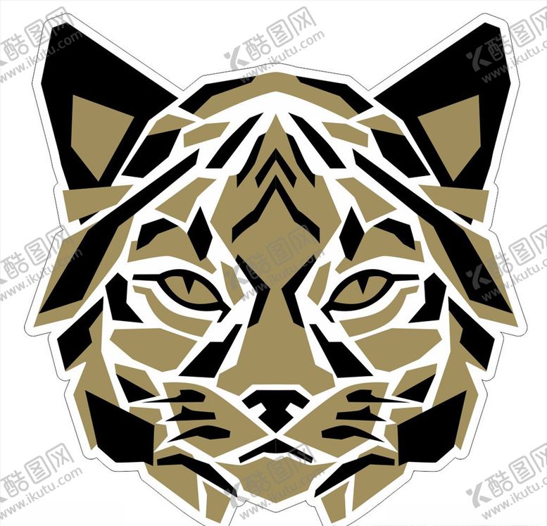 编号：80570610291025026347【酷图网】源文件下载-车贴豹猫