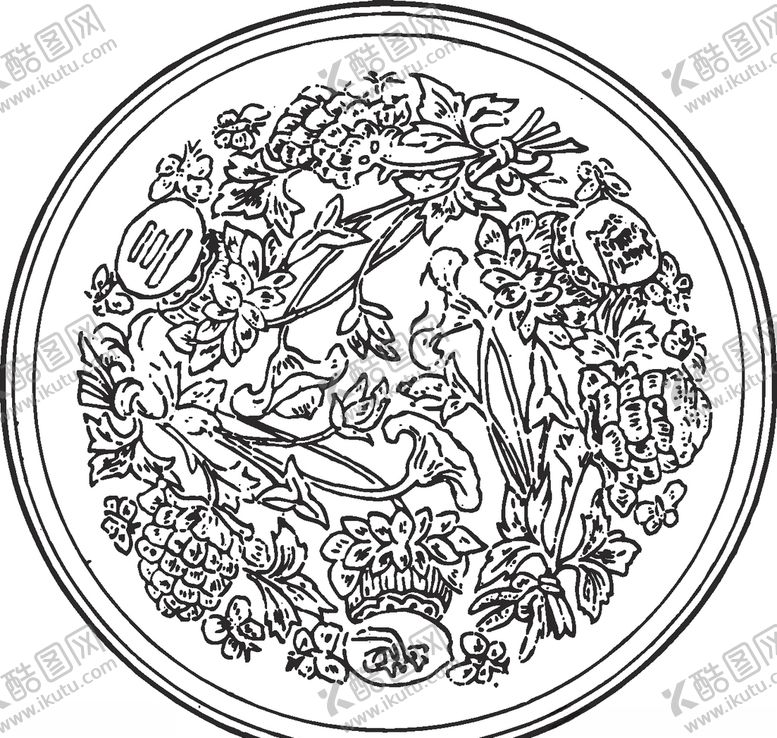 编号：44388005081629348387【酷图网】源文件下载-镂空花图案
