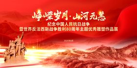 抗日战争胜利宣传海报