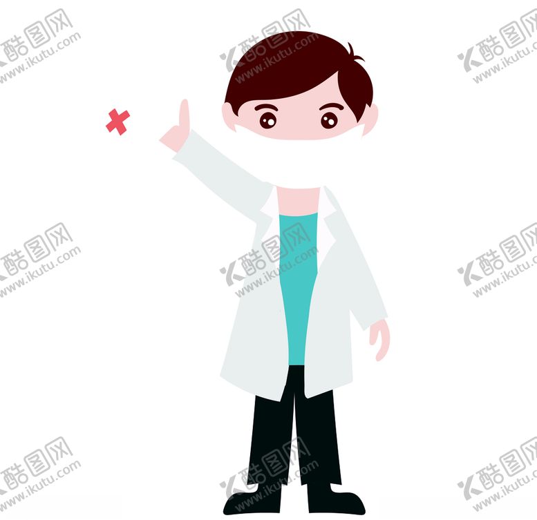 编号：92752410111833378738【酷图网】源文件下载-卡通医生