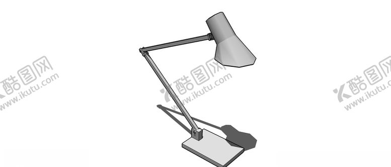 编号：69621010110437177816【酷图网】源文件下载-台灯skp模型