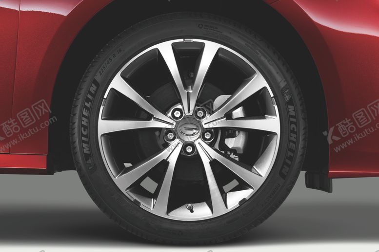 编号：21345510052318023373【酷图网】源文件下载-传祺轮毂红车