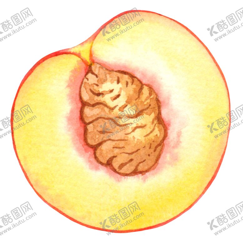 编号：55467910281715273926【酷图网】源文件下载-水彩创意插画水果
