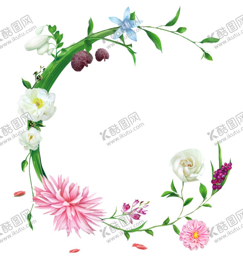 编号：93312009190122491323【酷图网】源文件下载-花环