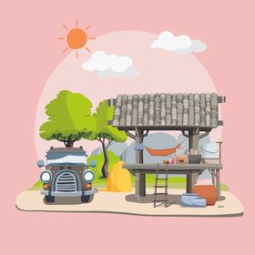 矢量旅游环境