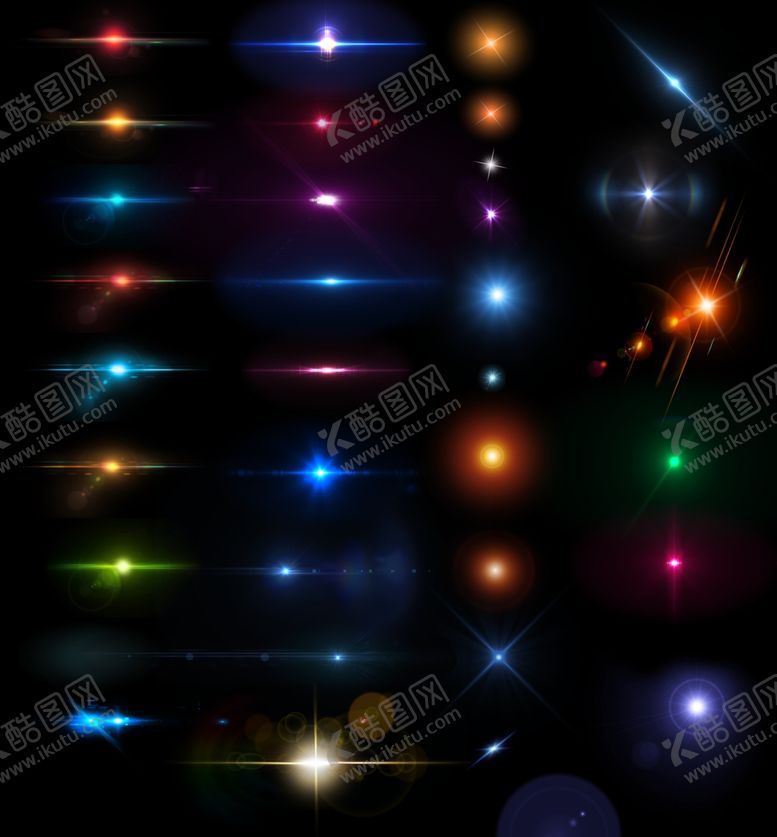 编号：89372901201648503941【酷图网】源文件下载-彩色的星星