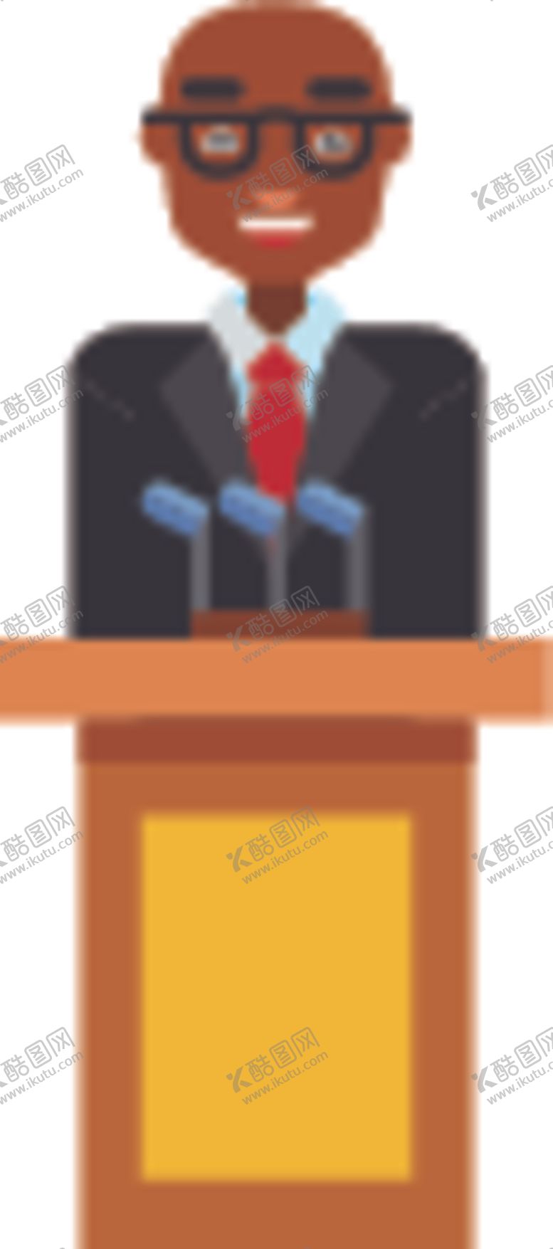 编号：30890410082038579274【酷图网】源文件下载-演讲人