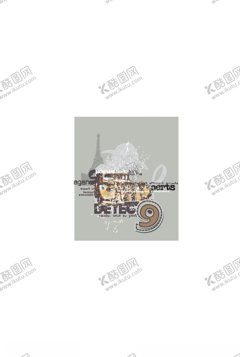 编号：26814705091733053481【酷图网】源文件下载-字母印花