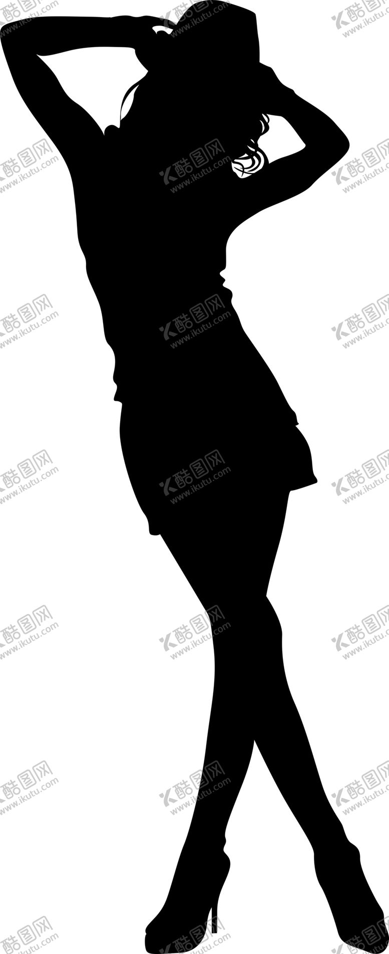 编号：57974905081051431826【酷图网】源文件下载-美女剪影
