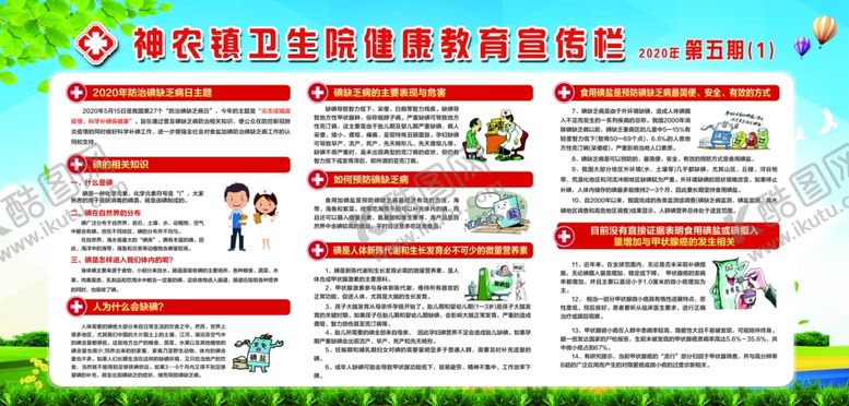 编号：58144607132135466195【酷图网】源文件下载-碘缺乏展板