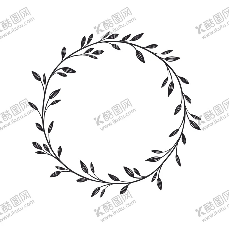 编号：46329206151259139633【酷图网】源文件下载-手绘花卉元素
