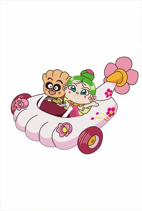 小清新涂鸦卡通插画