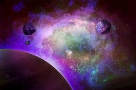  创意星空合成海报图片 