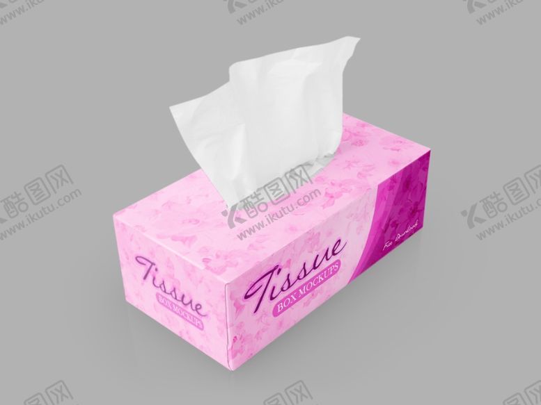 编号：95383609210158419542【酷图网】源文件下载-纸巾盒样机