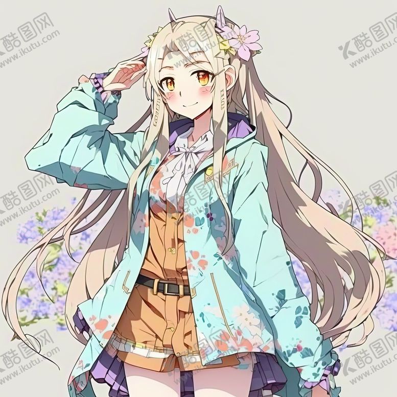 编号：56317510170423178051【酷图网】源文件下载-二次元美少女头像