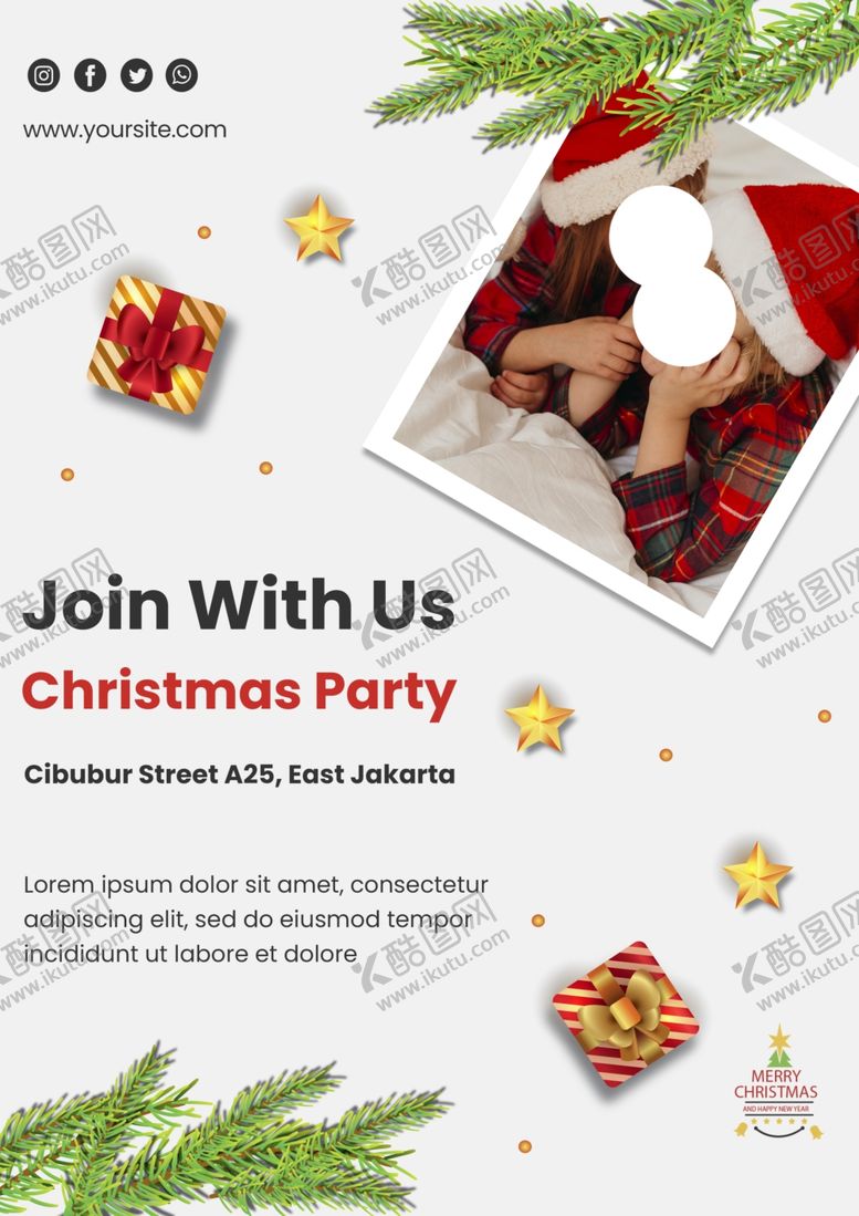 编号：55363210291708486193【酷图网】源文件下载-圣诞海报