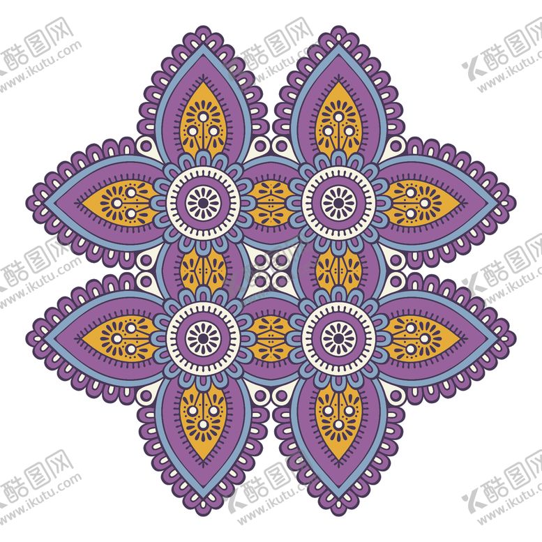 编号：41894509280337361914【酷图网】源文件下载-复古民族花纹