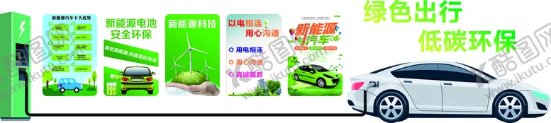 编号：10462809180451461657【酷图网】源文件下载-新能源文化墙