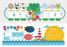 幼儿园形象墙幼儿园文化墙