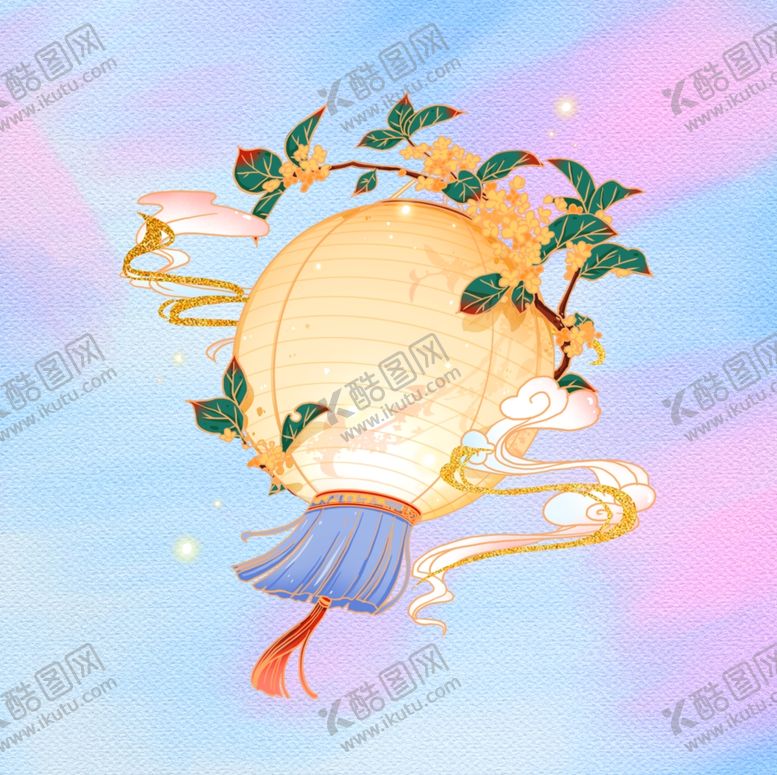 编号：52473201141014237984【酷图网】源文件下载-手绘国风国潮中式灯笼