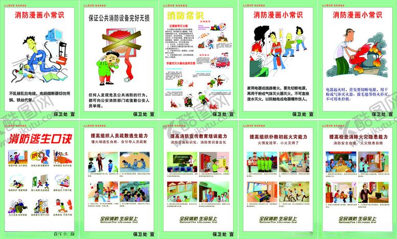 编号：63126306291823356070【酷图网】源文件下载-消防宣传展板