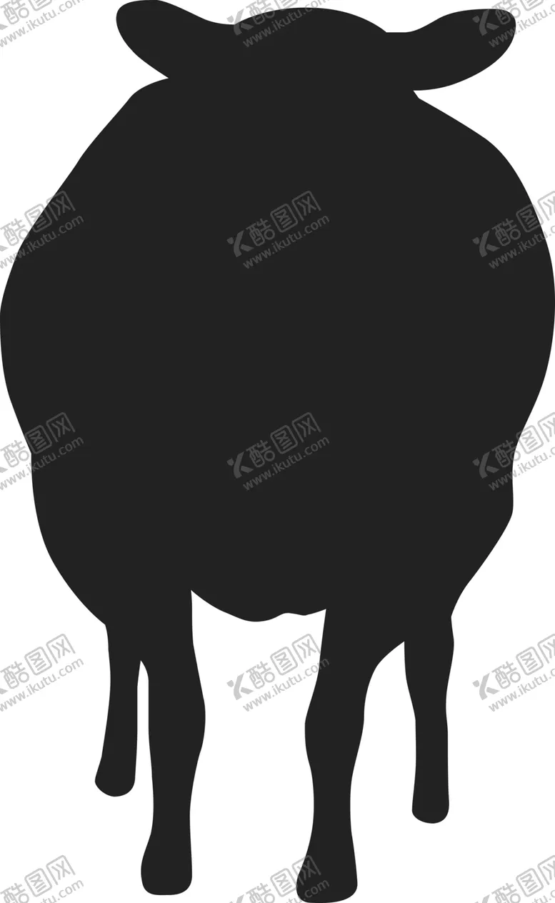 编号：93178403301419043985【酷图网】源文件下载-动物剪影