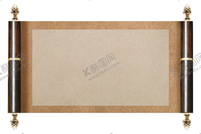 编号：78202109220649262075【酷图网】源文件下载-画轴复古传统海报素材